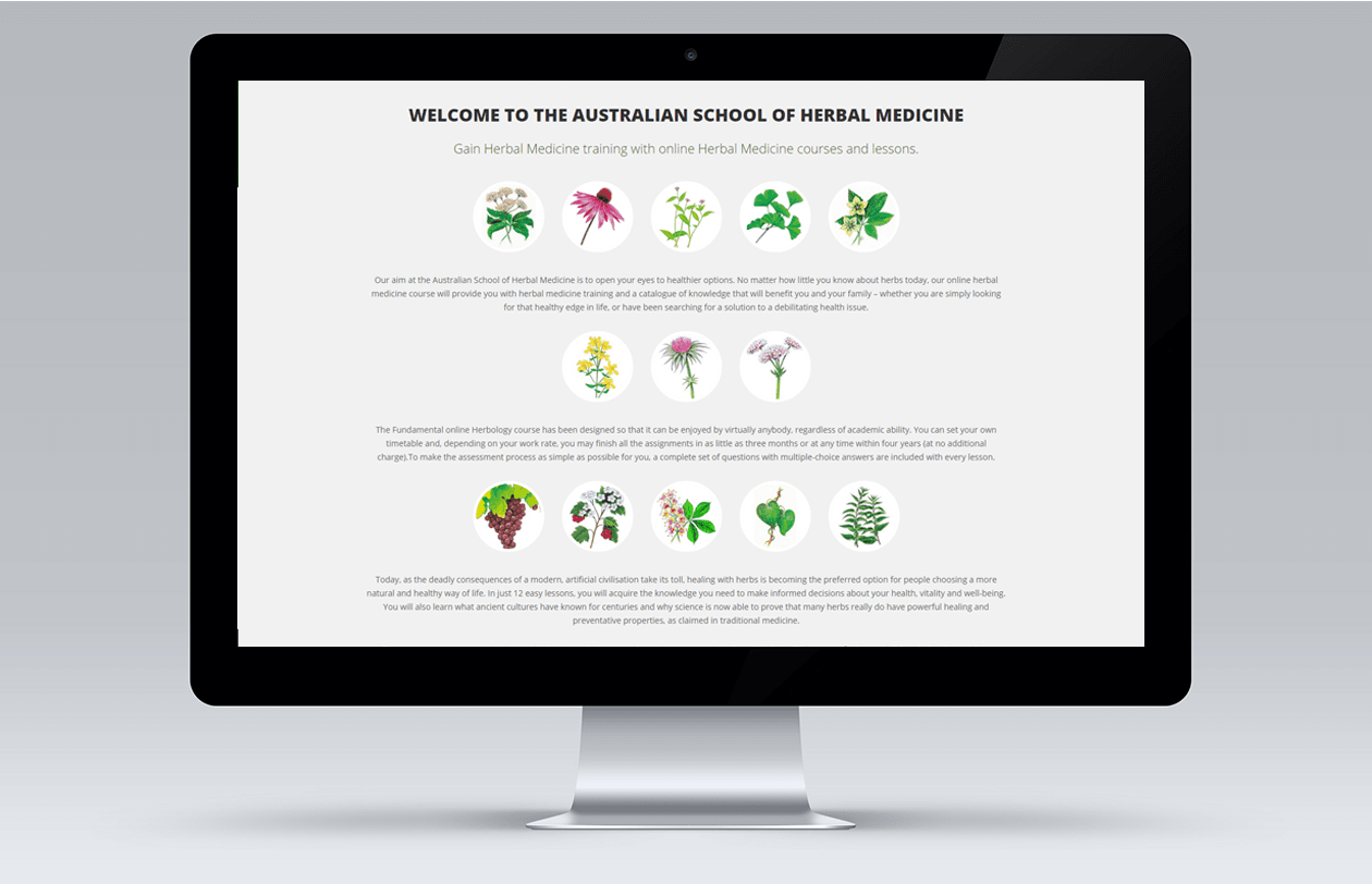 Australian School of Herbal Medicine - Welcome Page